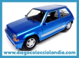 RENAULT 5 GT TURBO " STREET VERSION  BLUE "  DE FLY CAR MODEL REF / A2113 . REFERENCIA DE LA NUEVA FLY . TODOS LOS COCHES DE LA WEB, SON COMPATIBLES CON CIRCUITOS SCALEXTRIC, SUPERSLOT, NINCO Y CARRERA... WWW.DIEGOCOLECCIOLANDIA.COM . TIENDA SCALEXTRIC MADRID ESPAÑA . SLOT CARS SHOP MADRID SPAIN . FLY CAR MODEL STORE . SCALEXTRIC STORE MADRID .