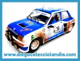 RENAULT 5 TURBO " RALLY DE ESPAÑA HISTÓRICO 2012 "  DE FLY CAR MODEL REF / A2091AR . REFERENCIA DE LA NUEVA FLY . TODOS LOS COCHES DE LA WEB, SON COMPATIBLES CON CIRCUITOS SCALEXTRIC, SUPERSLOT, NINCO Y CARRERA... WWW.DIEGOCOLECCIOLANDIA.COM . TIENDA SCALEXTRIC MADRID ESPAÑA . SLOT CARS SHOP MADRID SPAIN . FLY CAR MODEL STORE . SCALEXTRIC STORE MADRID .