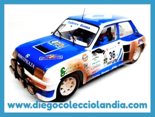 RENAULT 5 TURBO " RALLY DE ESPAÑA HISTÓRICO 2012 / EFECTO BARRO "  DE FLY CAR MODEL REF / A2091AR . REFERENCIA DE LA NUEVA FLY . TODOS LOS COCHES DE LA WEB, SON COMPATIBLES CON CIRCUITOS SCALEXTRIC, SUPERSLOT, NINCO Y CARRERA... WWW.DIEGOCOLECCIOLANDIA.COM . TIENDA SCALEXTRIC MADRID ESPAÑA . SLOT CARS SHOP MADRID SPAIN . FLY CAR MODEL STORE . SCALEXTRIC STORE MADRID .