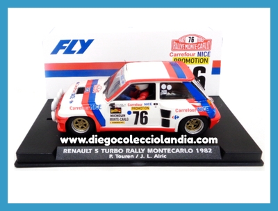 RENAULT 5 TURBO " RALLY MONTECARLO 1982 "  DE FLY CAR MODEL REF / A2068 . REFERENCIA DE LA NUEVA FLY . TODOS LOS COCHES DE LA WEB, SON COMPATIBLES CON CIRCUITOS SCALEXTRIC, SUPERSLOT, NINCO Y CARRERA... www.diegocolecciolandia.com . Tienda Scalextric Madrid España . Slot Cars Shop Madrid Spain . Fly Car Model Store . Scalextric Store Madrid .