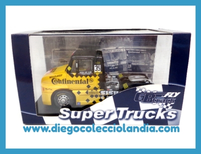 SISU FIA ETRC 1993 DE FLY CAR MODEL / GB TRACK REF/ 08027 / TRUCK 11 . TODOS LOS COCHES Y CAMIONES DE SLOT DE LA WEB, SON COMPATIBLES CON CIRCUITOS SCALEXTRIC,  SUPERSLOT, NINCO Y CARRERA..... www.diegocolecciolandia.com . Slot Cars Shop Madrid Spain . Tienda Slot Scalextric Madrid España . Scalextric Store Madrid Spain .