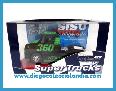 SISU  SL 250 " FLY RACING TRUCK 07 " DE FLY CAR MODEL / GB TRACK REF/ 08049 . TODOS LOS COCHES Y CAMIONES DE SLOT DE LA WEB, SON COMPATIBLES CON CIRCUITOS SCALEXTRIC,  SUPERSLOT, NINCO Y CARRERA..... www.diegocolecciolandia.com . Slot Cars Shop Madrid Spain . Tienda Slot Scalextric Madrid España . Scalextric Store Madrid Spain .