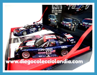 TEAM CORVETTE C5R " 24H. LE MANS 2003 "  DE FLY CAR MODEL  REF/ 96021 . TODOS LOS COCHES DE LA WEB, SON COMPATIBLES CON CIRCUITOS SCALEXTRIC, SUPERSLOT, NINCO Y CARRERA... www.diegocolecciolandia.com . Tienda Slot Scalextric Madrid España . Slot Cars Shop Madrid Spain . Scalextric Store Madrid .