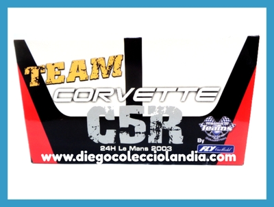 TEAM CORVETTE C5R " 24H. LE MANS 2003 "  DE FLY CAR MODEL  REF/ 96021 . TODOS LOS COCHES DE LA WEB, SON COMPATIBLES CON CIRCUITOS SCALEXTRIC, SUPERSLOT, NINCO Y CARRERA... www.diegocolecciolandia.com . Tienda Slot Scalextric Madrid España . Slot Cars Shop Madrid Spain . Scalextric Store Madrid .