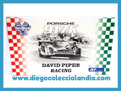 TEAM DAVID PIPER  DE FLY CAR MODEL REF/ 96010 / TEAM 04 . TODOS LOS COCHES DE LA WEB SON, COMPATIBLES CON CIRCUITOS SCALEXTRIC, SUPERSLOT, NINCO Y CARRERA...  www.diegocolecciolandia.com . Tienda Scalextric Madrid. Tienda Slot madrid. Tienda Scalextric España . Tienda Slot España .