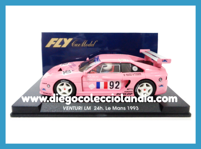 FLY CAR MODEL VENTURI 600 SLM #92 