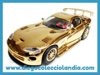 VIPER GTS-R " ORO / 2º ANIVERSARIO FLY " DE FLY CAR MODEL REF / E7 . TODOS LOS COCHES DE LA WEB, SON COMPATIBLES CON CIRCUITOS SCALEXTRIC, SUPERSLOT, NINCO Y CARRERA..... WWW.DIEGOCOLECCIOLANDIA.COM . SLOT CARS SHOP MADRID SPAIN . TIENDA SLOT SCALEXTRIC MADRID ESPAÑA .