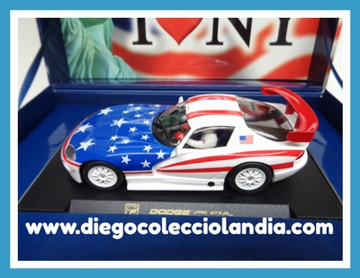 VIPER GTS-R " USA 11 SEPTIEMBRE " DE FLY CAR MODEL REF / A202 . TODOS LOS COCHES DE LA WEB, SON COMPATIBLES CON CIRCUITOS SCALEXTRIC, SUPERSLOT, NINCO Y CARRERA......  www.diegocolecciolandia.com . Tienda Scalextric Slot Madrid España . Slot Cars Shop Madrid Spain .
