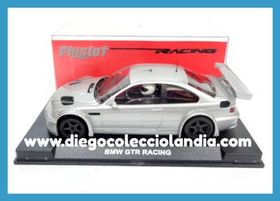 BMW M3 GTR " RACING " DE FLYSLOT REF/ F25201 . TODOS LOS COCHES DE SLOT DE LA WEB, SON COMPATIBLES CON CIRCUITOS SCALEXTRIC, NINCO, SUPERSLOT Y CARRERA.....  www.diegocolecciolandia.com . Tienda Slot, Scalextric Madrid, España . Slot Cars Shop Spain