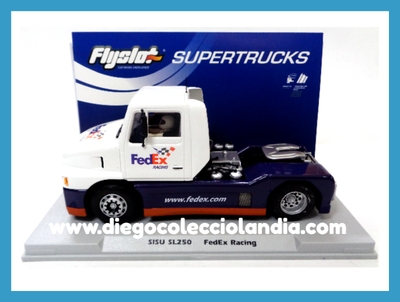 SISU SL 250 " FEDEX RACING " DE FLYSLOT REF/ 201302 . TODOS LOS COCHES Y CAMIONES DE LA WEB, SON COMPATIBLES CON CIRCUITOS SCALEXTRIC , SUPERSLOT , NINCO Y CARRERA..... www.diegocolecciolandia.com . Tienda Scalextric Slot Madrid España . Slot Cars Shop Madrid Spain . Scalextric Store Madrid Spain . 