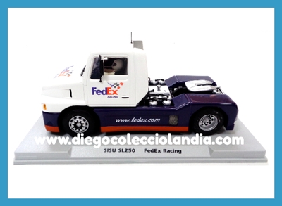 SISU SL 250 " FEDEX RACING " DE FLYSLOT REF/ 201302 . TODOS LOS COCHES Y CAMIONES DE LA WEB, SON COMPATIBLES CON CIRCUITOS SCALEXTRIC , SUPERSLOT , NINCO Y CARRERA..... www.diegocolecciolandia.com . Tienda Scalextric Slot Madrid España . Slot Cars Shop Madrid Spain . Scalextric Store Madrid Spain . 