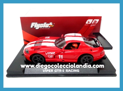 VIPER GTR-S RACING DE FLYSLOT REF / 031201 . TODOS LOS COCHES DELA WEB, SON COMPATIBLES CON CIRCUITOS SCALEXTRIC, SUPERSLOT, NINCO Y CARRERA... www.diegocolecciolandia.com . Tienda Slot Scalextric Madrid España . Slot Cars Shop Madrid Spain . Flyslot Store .