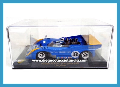 McLAREN M8D " 4º SAINT JOVITE 1971 " DE MG VANQUISH REF/ CA04 . TODOS LOS COCHES DE LA WEB, SON COMPATIBLES CON CIRCUITOS SCALEXTRIC, SUPERSLOT, NINCO Y CARRERA..  www.diegocolecciolandia.com . Tienda Scalextric Madrid . Tienda Slot España . Scalextric Store Spain . Scalextric Shop Spain .
