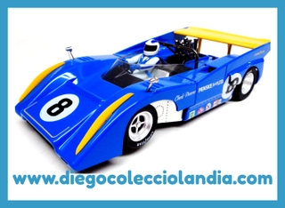MCLAREN M8D " 4º SAINT JOVITE 1971 " DE MG VANQUISH REF/ CA04 . TODOS LOS COCHES DE LA WEB, SON COMPATIBLES CON CIRCUITOS SCALEXTRIC, SUPERSLOT, NINCO Y CARRERA..  WWW.DIEGOCOLECCIOLANDIA.COM . TIENDA SCALEXTRIC MADRID . TIENDA SLOT ESPAÑA . SCALEXTRIC STORE SPAIN . SCALEXTRIC SHOP SPAIN .
