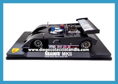 SHADOW MKII " JACKIE OLIVER / SAINT JOVITE 1971 " DE MG VANQUISH REF/ CA32 . TODOS LOS COCHES DE LA WEB, SON COMPATIBLES CON CIRCUITOS SCALEXTRIC, SUPERSLOT, NINCO Y CARRERA..  www.diegocolecciolandia.com . Tienda Scalextric Madrid . Tienda Slot España . Scalextric Store Spain . Scalextric Shop Spain .