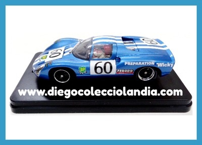 PORSCHE 910 LM #60 " LE MANS 1970 " DE MRRC REF / NE04311 . TODOS LOS COCHES DE LA WEB, SON COMPATIBLES CON CIRCUITOS SCALEXTRIC, SUPERSLOT, NINCO Y CARRERA..... www.diegocolecciolandia.com . Tienda Slot Scalextric Madrid España . Slot Cars Shop Madrid Spain .