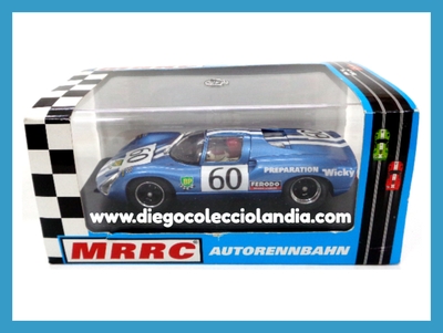 PORSCHE 910 LM #60 " LE MANS 1970 " DE MRRC REF / NE04311 . TODOS LOS COCHES DE LA WEB, SON COMPATIBLES CON CIRCUITOS SCALEXTRIC, SUPERSLOT, NINCO Y CARRERA..... www.diegocolecciolandia.com . Tienda Slot Scalextric Madrid España . Slot Cars Shop Madrid Spain .