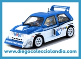 MG METRO 6R4 " COMPUTERVISION HERITAGE " DE MSC REF/ MSC-6021 . EDICIÓN ESPECIAL " UK SLOT FESTIVAL ". CHASIS MONTECARLO . EDICIÓN LIMITADA Y NUMERADA DE 300 UNIDADES. TODOS LOS COCHES DE LA WEB, SON COMPATIBLES CON CIRCUITOS SCALEXTRIC, SUPERSLOT, NINCO Y CARRERA..... WWW.DIEGOCOLECCIOLANDIA.COM . TIENDA SCALEXTRIC MADRID . SCALEXTRIC SHOP MADRID . SCALEXTRIC STORE MADRID SPAIN .