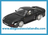 PORSCHE 959 " STREET CAR BLACK " MONTECARLO CHASIS DE MSC REF/ MSC-6023 . TODOS LOS COCHES DE SLOT DE LA WEB, SON COMPATIBLES CON CIRCUITOS SCALEXTRIC, SUPERSLOT, NINCO Y CARRERA..... WWW.DIEGOCOLECCIOLANDIA.COM . TIENDA SCALEXTRIC SLOT MADRID ESPAÑA . SCALEXTRIC SHOP MADRID . SCALEXTRIC STORE SPAIN .