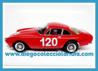 FERRARI 250 GT LUSSO #120 " TARGA FLORIO 1964 "  DE MSSLOT REF / MS 005 . COCHE DE RESINA, FABRICADO A MANO . EDICIÓN LIMITADA Y NUMERADA DE 150 UNIDADES . TODOS LOS COCHES DE SLOT DE LA WEB, SON COMPATIBLES CON CIRCUITOS SCALEXTRIC, SUPERSLOT, NINCO Y CARRERA............. www.diegocolecciolandia.com . Tienda Slot, Scalextric Madrid, España. Slot Cars Shop Madrid Spain.
 