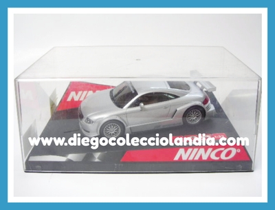 AUDI TT-R " TUNNING " DE NINCO REF/ 50252 .TODOS LOS COCHES DE LA WEB, SON COMPATIBLES CON CIRCUITOS SCALEXTRIC, SUPERSLOT, NINCO Y CARRERA.... www.diegocolecciolandia.com . Slot Cars Shop Madrid Spain . Tienda Slot Scalextric Madrid España .