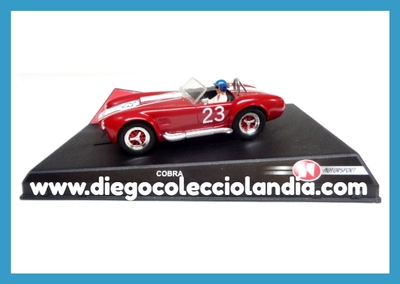 COBRA " GOODWOOD 64 " DE NINCO REF/ 50196 . TODOS LOS COCHES DE LA WEB, SON COMPATIBLES CON CIRCUITOS SCALEXTRIC, NINCO, SUPERSLOT Y CARRERA........  www.diegocolecciolandia.com . Slot Cars Shop Madrid Spain. Tienda Slot Scalextric Madrid España .