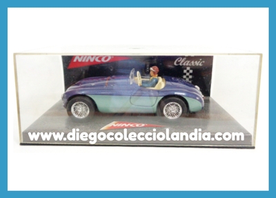 FERRARI 166 MM " BICOLOR " DE NINCO REF / 50220 .TODOS LOS COCHES DE LA WEB, SON COMPATIBLES CON CIRCUITOS SCALEXTRIC, SUPERSLOT, NINCO Y CARRERA... www.diegocolecciolandia.com . Tienda Slot Scalextric Madrid España . Slot Cars Shop Madrid Spain .