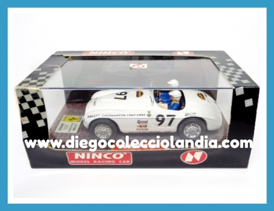 FERRARI 166 " RACC " DE NINCO REF / 50136 . COMERCIALIZADO POR NINCO EN 1997 .TODOS LOS COCHES DE SLOT DE LA WEB, SON COMPATIBLES CON CIRCUITOS SCALEXTRIC, SUPERSLOT, NINCO Y CARRERA............ www.diegocolecciolandia.com . Tienda Slot Scalextric Madrid España . Slot Cars Shop Spain.