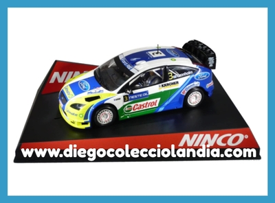 FORD FOCUS WRC " WALLES RALLY GB 06 " DE NINCO REF/ 50439 .TODOS LOS COCHES DE LA WEB, SON COMPATIBLES CON CIRCUITOS SCALEXTRIC, SUPERSLOT, NINCO Y CARRERA.... www.diegocolecciolandia.com . Tienda Slot Scalextric Madrid España . Slot Cars Shop Madrid Spain .