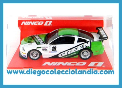 FORD MUSTANG " GREEN " DE NINCO REF/ 55033 . SERIE NINCO 1 .
TODOS LOS COCHES DE LA WEB, SON COMPATIBLES CON CIRCUITOS SCALEXTRIC, NINCO, SUPERSLOT Y CARRERA....  www.diegocolecciolandia.com . Slot Cars Shop Madrid Spain . Tienda Slot Scalextric Madrid España . Ninco Store .