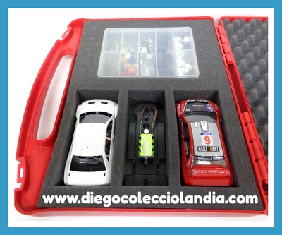 KIT PRORACE RALLY " LANCER WRC " DE NINCO REF/ 50407 . TODOS LOS COCHES DE LA WEB, SON COMPATIBLES CON CIRCUITOS SCALEXTRIC, NINCO, SUPERSLOT Y CARRERA...  www.diegocolecciolandia.com  . Tienda Slot Scalextric Madrid España . Slot Cars Shop Madrid Spain . Ninco Store . Scalextric Store Madrid Spain .