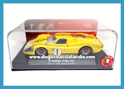 FORD MK IV " WINNER 12H. SEBRING 1967 " DE NSR REF / 1022 .TODOS LOS COCHES DE LA WEB, SON COMPATIBLES CON CIRCUITOS SCALEXTRIC, SUPERSLOT, NINCO Y CARRERA... www.diegocolecciolandia.com . Tienda Slot Scalextric Madrid España . Slot Cars Shop Madrid . Scalextric Shop Spain . Scalextric Store Spain .