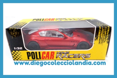 MASERATI MC GT4 " RED " DE POLICAR REF/ CT03-RED . TODOS LOS COCHES DE LA WEB, SON COMPATIBLES CON CIRCUITOS SCALEXTRIC, SUPERSLOT, NINCO Y CARRERA..... www.diegocolecciolandia.com . Tienda Scalextric Madrid España . Slot Cars Shop Madrid Spain . Scalextric Store Spain .