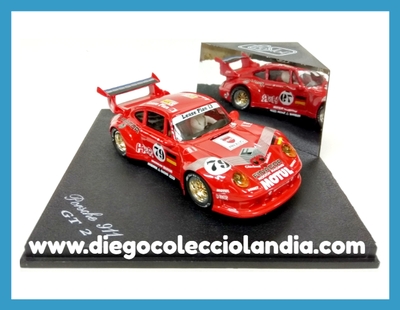 PORSCHE 911 GT2 #79 " LE MANS 1996 " DE PROSLOT REF / PS 1003 . TODOS LOS COCHES DE LA WEB, SON COMPATIBLES CON CIRCUITOS SCALEXTRIC, SUPERSLOT, NINCO Y CARRERA..........  www.diegocolecciolandia.com . Tienda Scalextric Slot Madrid España . Slot Cars Shop Madrid Spain .