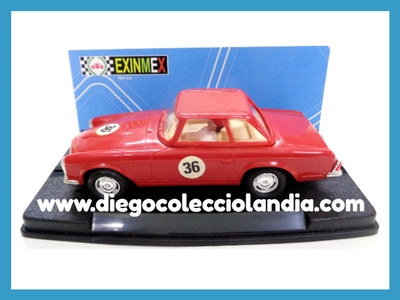 MERCEDES 250 SL " ROSA OSCURO " DE REPROTEC / EXINMEX  REF/ 5534RO-CC . REPLICA DE EXINMEX FABRICADA EN BUTIRATO .TODOS LOS COCHES DE LA WEB, SON COMPATIBLES CON CIRCUITOS SCALEXTRIC, SUPERSLOT, NINCO Y CARRERA..... www.diegocolecciolandia.com . Tienda Scalextric Madrid . Tienda Slot Madrid . Slot Cars Shop Madrid Spain . Scalextric Store Spain .