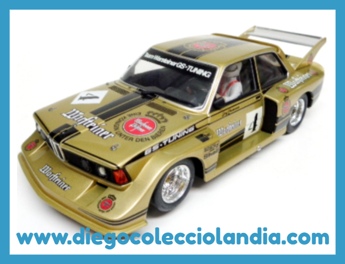 BMW 320 #4 " DRM 1977 " DE REVELL REF/ 08378 . TODOS LOS COCHES DE LA WEB, SON COMPATIBLES CON CIRCUITOS SCALEXTRIC, SUPERSLOT, NINCO Y CARRERA...... www.diegocolecciolandia.com . Tienda Slot Scalextric Madrid España . Slot Cars Shop Madrid Spain.