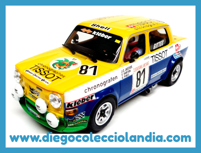SIMCA 1000 RALLYE 2 #81 " SPA FRANCORCHAMPS 1975 " DE REVELL REF / 08380 . TODOS LOS COCHES DE LA WEB, SON COMPATIBLES CON CIRCUITOS SCALEXTRIC, SUPERSLOT, NINCO Y CARRERA......  www.diegocolecciolandia.com  . Tienda Scalextric Slot Madrid España . Slot Cars Shop Madrid Spain .