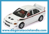 LANCER EVO VI " TOMMY MAKINEN EDITION " DE SCALEAUTO REF/ SC-6284R . MOTOR R .TODOS LOS COCHES DE LA WEB, SON COMPATIBLES CON CIRCUITOS SCALEXTRIC, SUPERSLOT, NINCO Y CARRERA...  WWW.DIEGOCOLECCIOLANDIA.COM  . TIENDA SCALEXTRIC MADRID . TIENDA SLOT ESPAÑA . SLOT CARS SHOP MADRID . SCALEXTRIC STORE SPAIN .