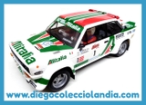 FIAT 131 ABARTH " RALLY MIL LAGOS 1979 " DE SCALEXTRIC / ALTAYA . COCHE NUEVO A ESTRENAR SIN CAJA. ( LOS COCHES DE SCALEXTRIC / PLANETA Y ALTAYA, NO SE VENDIERON, EN SU MOMENTO, CON CAJA ) .TODOS LOS COCHES DE LA WEB, SON COMPATIBLES CON CIRCUITOS SCALEXTRIC, SUPERSLOT, NINCO Y CARRERA... WWW.DIEGOCOLECCIOLANDIA.COM . TIENDA SCALEXTRIC MADRID ESPAÑA . TIENDA SLOT MADRID ESPAÑA .