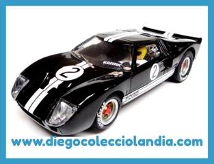 FORD GT 40 #2 " NEGRO " DE SCALEXTRIC / ALTAYA . COCHE NUEVO A ESTRENAR SIN CAJA . ( LOS COCHES DE SCALEXTRIC / PLANETA Y ALTAYA, NO SE VENDIERON, EN SU MOMENTO, CON CAJA ) . TODOS LOS COCHES DE LA WEB, SON COMPATIBLES CON CIRCUITOS SCALEXTRIC, SUPERSLOT, NINCO Y CARRERA.... WWW.DIEGOCOLECCIOLANDIA.COM . TIENDA SCALEXTRIC SLOT MADRID ESPAÑA . SLOT CARS SHOP MADRID SPAIN .
