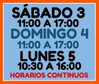 HORARIO ESPECIAL REYES