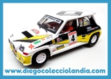 RENAULT 5 MAXI TURBO #4 " RALLY PRÍNCIPE DE ASTURIAS 86 /CARLOS SAINZ " DE SCALEXTRIC / ALTAYA. COCHE NUEVO A ESTRENAR SIN CAJA. ( LOS COCHES DE SCALEXTRIC / PLANETA Y ALTAYA, NO SE VENDIERON, EN SU MOMENTO, CON CAJA ).TODOS LOS COCHES DE LA WEB, SON COMPATIBLES CON CIRCUITOS SCALEXTRIC, SUPERSLOT, NINCO Y CARRERA.. WWW.DIEGOCOLECCIOLANDIA.COM . TIENDA SCALEXTRIC MADRID ESPAÑA. 
