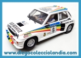RENAULT 5 TURBO 2 #6 " RALLY DE LA VENDIMIA 1983 / CARLOS SAINZ " DE SCALEXTRIC / ALTAYA .  COCHE NUEVO A ESTRENAR SIN CAJA . ( LOS COCHES DE SCALEXTRIC / PLANETA Y ALTAYA, NO SE VENDIERON, EN SU MOMENTO, CON CAJA ) . TODOS LOS COCHES DE LA WEB, SON COMPATIBLES CON CIRCUITOS SCALEXTRIC, NINCO, SUPERSLOT Y CARRERA. WWW.DIEGOCOLECCIOLANDIA.COM . TIENDA SCALEXTRIC MADRID ESPAÑA . SLOT CARS SHOP MADRID SPAIN .