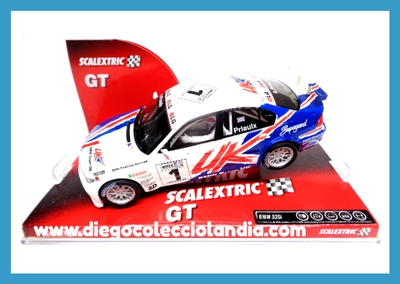 BMW 320i WTCC " PRIAULX " DE SCALEXTRIC REF/ 6312 . TODOS LOS COCHES DE LA WEB, SON COMPATIBLES CON CIRCUITOS SCALEXTRIC, SUPERSLOT, NINCO Y CARRERA.... www.diegocolecciolandia.com .  Tienda Scalextric Madrid España. Slot Cars Shop Madrid Spain . Scalextric Store Spain .