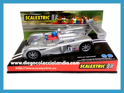 CADILLAC NORTHSTART " LE MANS " DE SCALEXTRIC REF/ 6047 .TODOS LOS COCHES DE LA WEB, SON COMPATIBLES CON CIRCUITOS SCALEXTRIC, SUPERSLOT, NINCO Y CARRERA..... www.diegocolecciolandia.com . Tienda Scalextric Madrid España . Slot Cars Shop Madrid Spain . Scalextric Store Madrid .