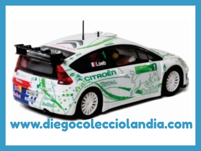 CITROËN C4 WRC HYBRID " LOEB " DE SCALEXTRIC REF / A10117S300 . TODOS LOS COCHES DE LA WEB, SON COMPATIBLES CON CIRCUITOS SCALEXTRIC, SUPERSLOT, NINCO Y CARRERA... www.diegocolecciolandia.com . Slot Cars Shop Madrid Spain . Tienda Slot Scalextric Madrid España .
