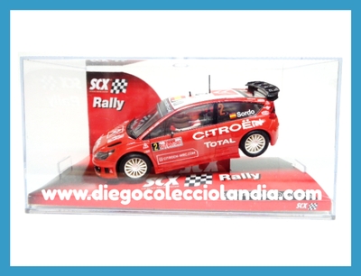 CITROËN C4 WRC #2 " SORDO " DE SCALEXTRIC REF/ 63040 . TODOS LOS COCHES DE SLOT DE LA WEB, SON COMPATIBLES CON CIRCUITOS SCALEXTRIC, SUPERSLOT, NINCO Y CARRERA............. www.diegocolecciolandia.com . Tienda Scalextric Slot Madrid España . Slot Cars Shop Madrid Spain .