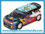 CITROËN DS3 WRC #1 "LOEB " DE SCALEXTRIC REF/ A10066S300 . TODOS LOS COCHES DE LA WEB, SON COMPATIBLES CON CIRCUITOS SCALEXTRIC, SUPERSLOT, NINCO Y CARRERA..... WWW.DIEGOCOLECCIOLANDIA.COM . TIENDA SCALEXTRIC MADRID ESPAÑA . SLOT CARS SHOP MADRID SPAIN .