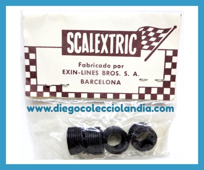 BOLSA 4 NEUMÁTICOS DELANTEROS TYRRELL P34 DE SCALEXTRIC / EXIN REF / 5206 . BLISTER TOTALMENTE NUEVO SIN ABRIR .  www.diegocolecciolandia.com . Tienda Scalextric Madrid . Tienda Slot Madrid . Recambios, repuestos y accesorios Scalextric Exin .