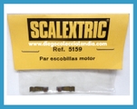 ESCOBILLAS MOTOR DE SCALEXTRIC / EXIN REF / 5159 . DOS UNIDADES . BLISTER TOTALMENTE NUEVO SIN ABRIR .  WWW.DIEGOCOLECCIOLANDIA.COM . TIENDA SCALEXTRIC MADRID . TIENDA SLOT MADRID . RECAMBIOS, REPUESTOS Y ACCESORIOS SCALEXTRIC EXIN .